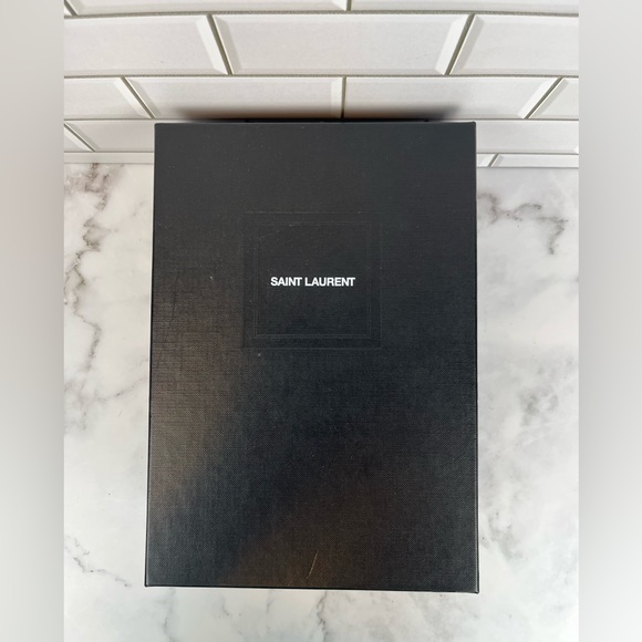 Saint Laurent YSL  Pouch Monogram Piumotto  Mink - Picture 13 of 14